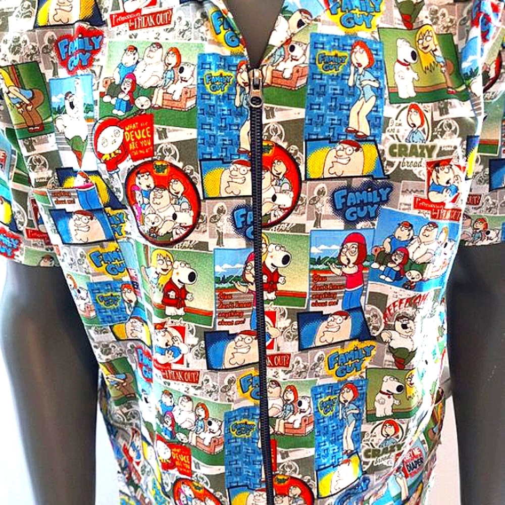 Handmade Family Guy Cartoon Shirt - Picture 11 of 13